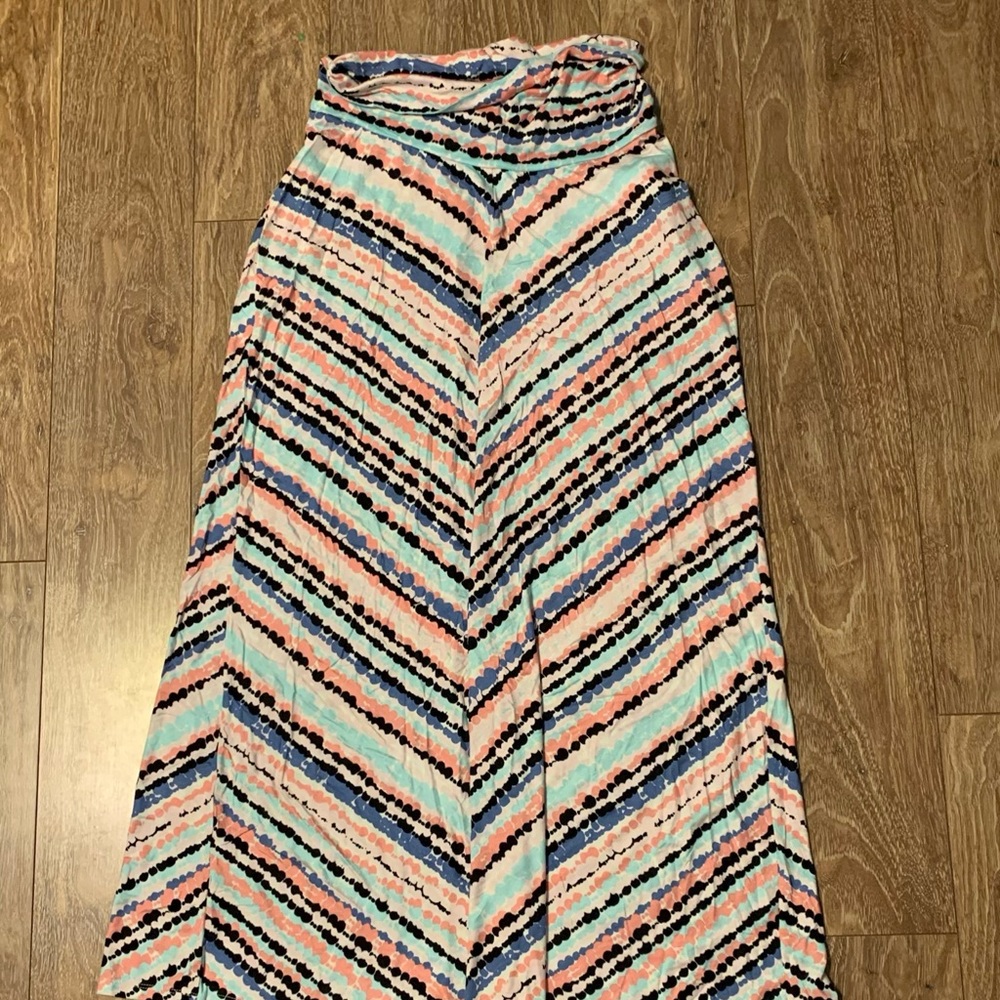 Maternity maxi skirt